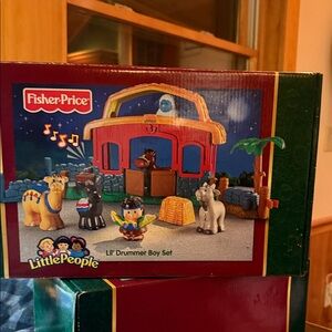 Fisher-Price Little People Lil' Drummer Boy Set - NIB